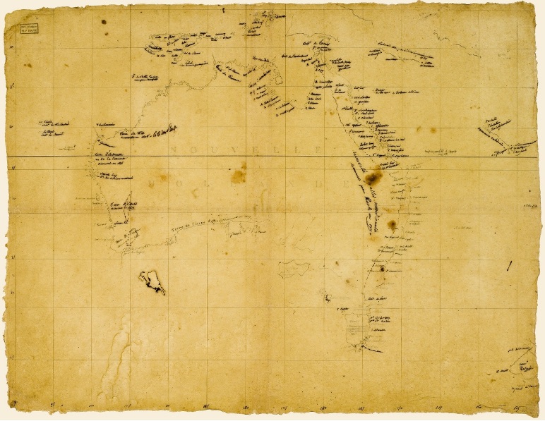 Sketch of New Holland (Australia), 1799