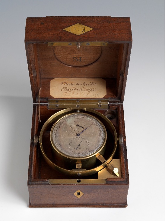 Marine chronometer no. 31, c. 1793, by Louis Berthoud